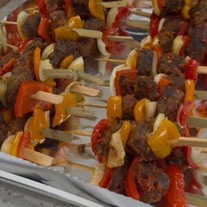 Beef kebabs
